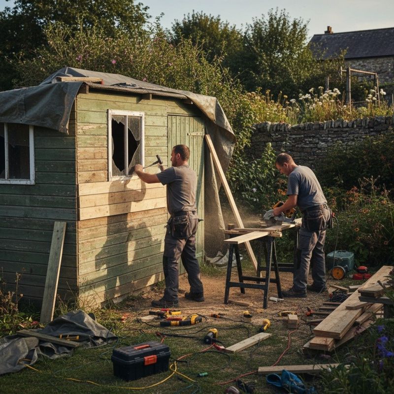 House Shed Assembly