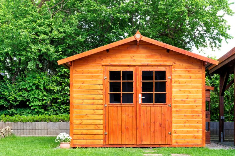 Storage Shed with Doors