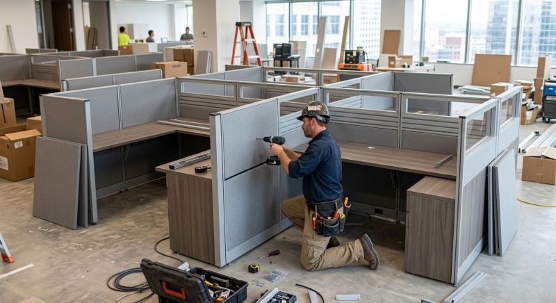 Cubicle Installation in Wilmington, NC